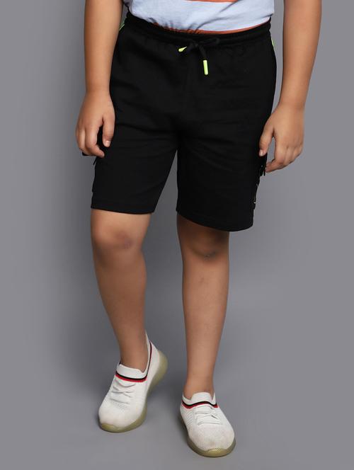 boys solid casual short - 20539122 - Very Small Image - 1