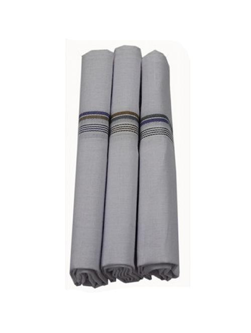 men pack of 3 cotton handkerchief - 20541419 - Very Small Image - 1