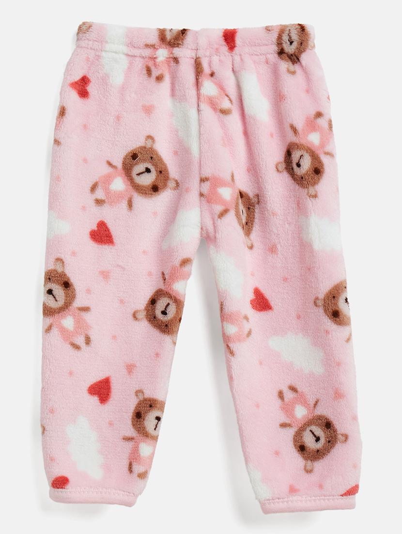 kids rosewater printed jhabla & pant - 20541746 - Standard Image - 4