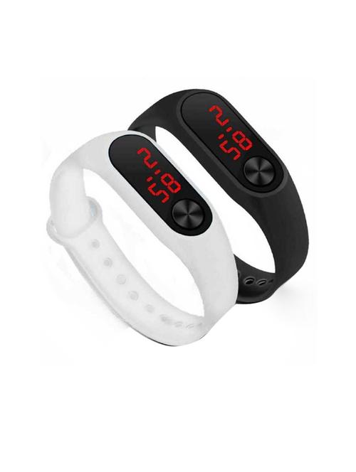 unisex pack of 2 silicone watch - 20541875 - Very Small Image - 1