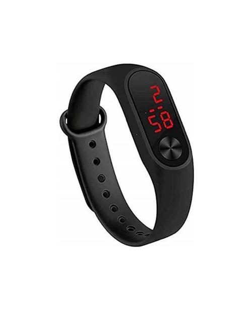 unisex black silicone watch - 20541876 - Very Small Image - 1