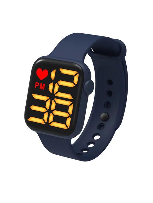 blue silicone watch - 20541888 - Very Small Image - 1