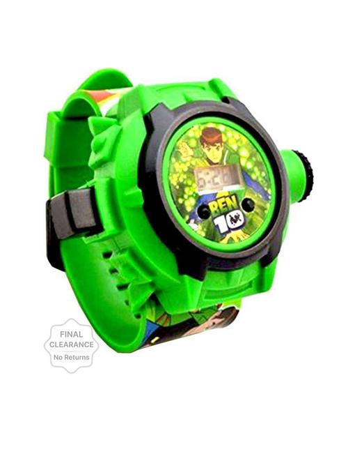 boys green ben 10 silicone watch - 20541891 - Very Small Image - 1