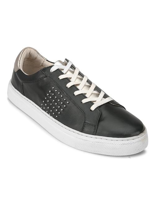 men embellished black lace up sneaker - 20542026 - Very Small Image - 1
