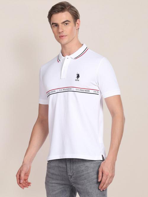 white cotton tshirt - 20543451 - Very Small Image - 1