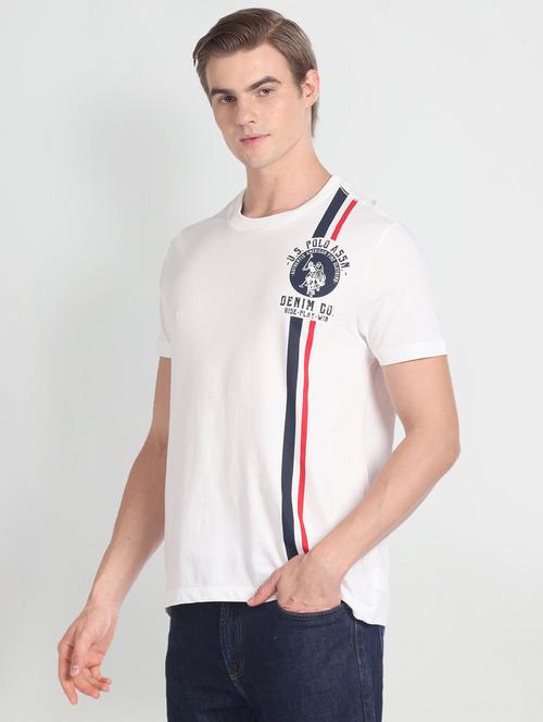 white cotton tshirt - 20543636 - Very Small Image - 1