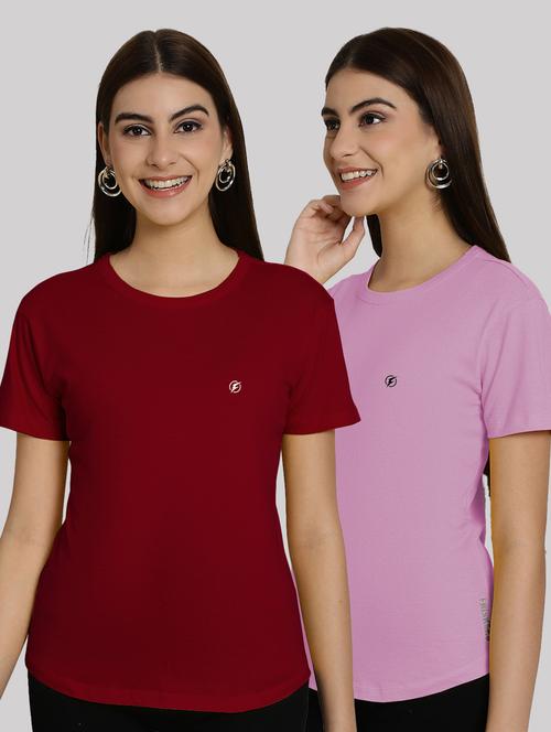 women's t-shirt combo - 20555164 - Very Small Image - 1