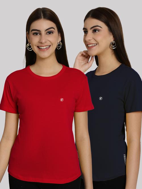 women's t-shirt combo - 20555202 - Very Small Image - 1