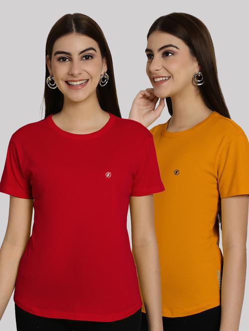 women's t-shirt combo - 20555204 - Very Small Image - 1