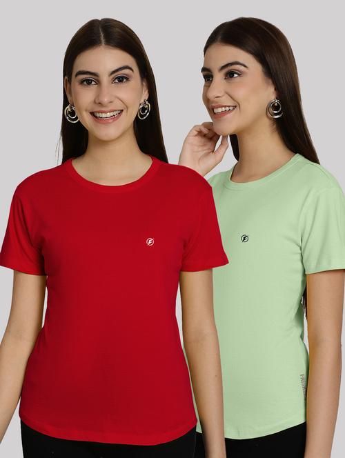 women's t-shirt combo - 20555206 - Very Small Image - 1