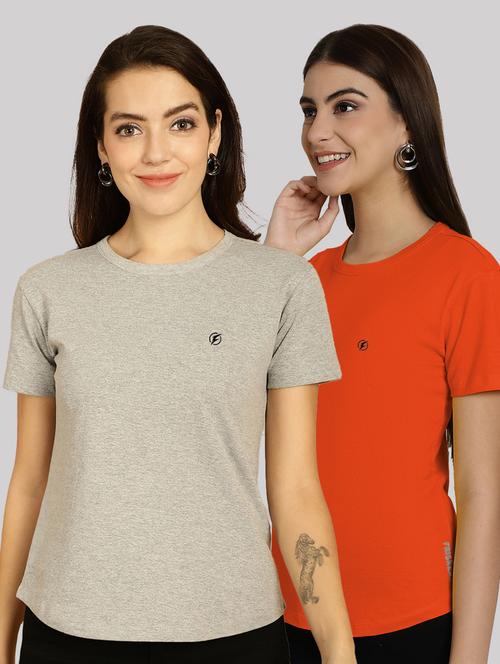 women's t-shirt combo - 20555210 - Very Small Image - 1