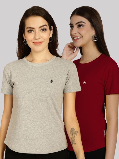 women's t-shirt combo - 20555211 - Very Small Image - 1
