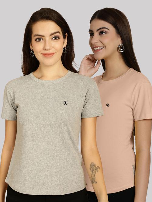 women's t-shirt combo - 20555216 - Very Small Image - 1
