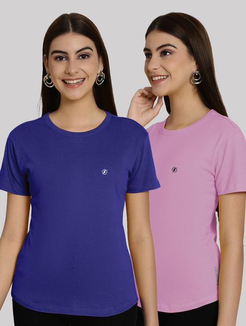 women's t-shirt combo - 20555222 - Very Small Image - 1