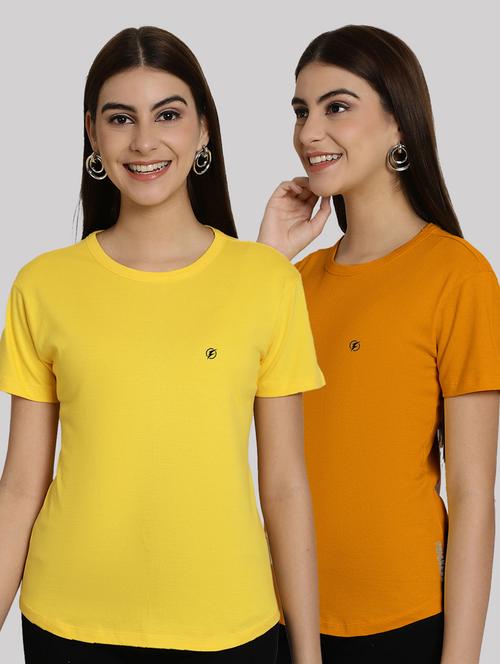 women's t-shirt combo - 20555234 - Very Small Image - 1