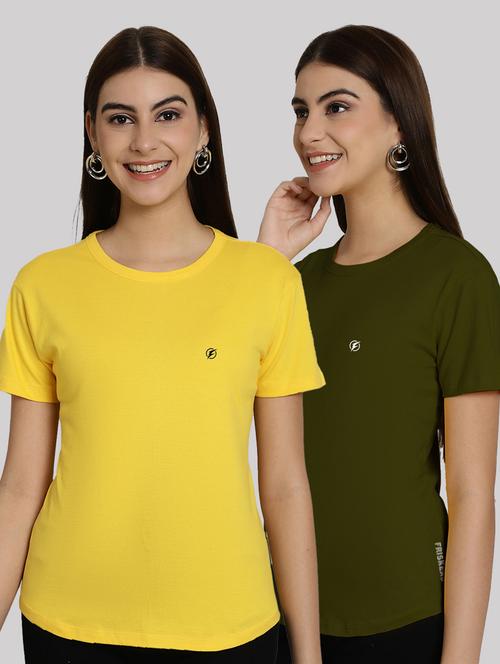 women's t-shirt combo - 20555237 - Very Small Image - 1