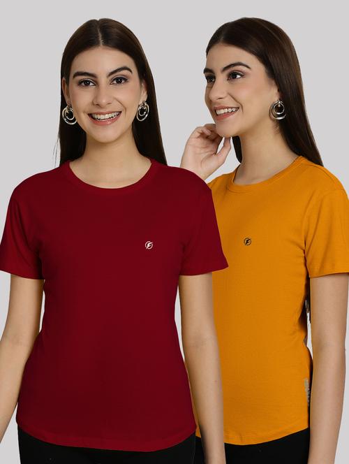 women's t-shirt combo - 20555249 - Very Small Image - 1