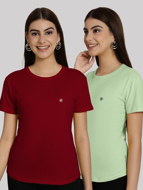 women's t-shirt combo - 20555251 - Very Small Image - 1