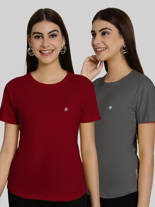 women's t-shirt combo - 20555253 - Very Small Image - 1