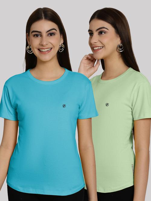 women's t-shirt combo - 20555266 - Very Small Image - 1