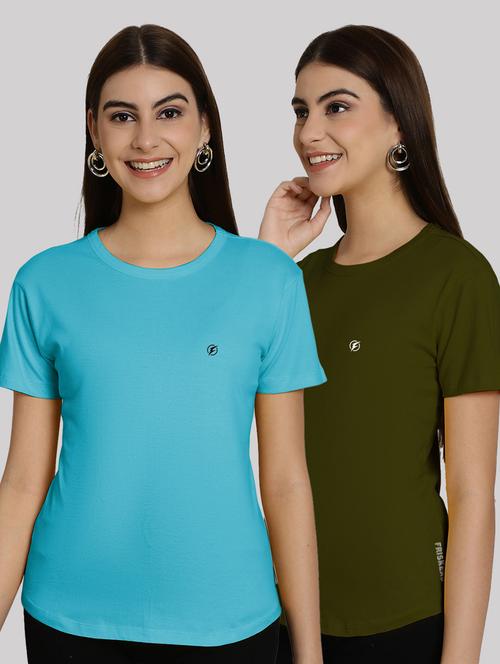 women's t-shirt combo - 20555267 - Very Small Image - 1