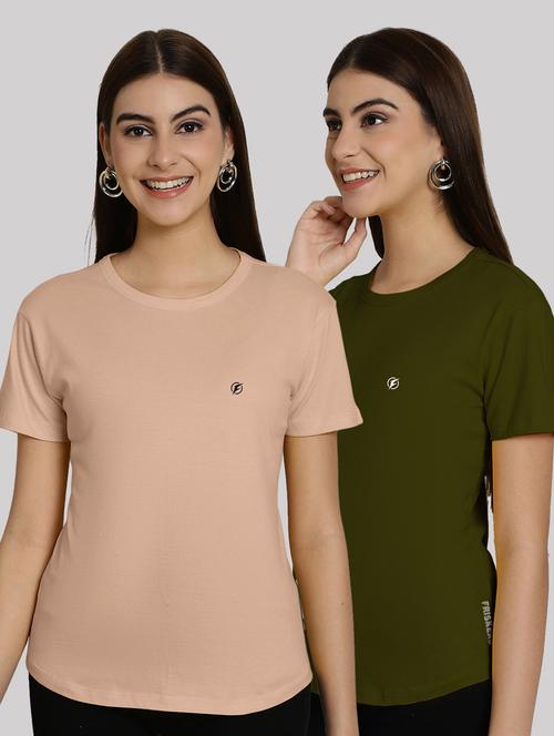 women's t-shirt combo - 20555272 - Very Small Image - 1