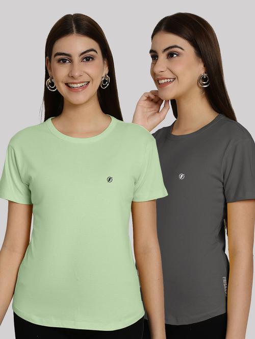 women's t-shirt combo - 20555275 - Very Small Image - 1