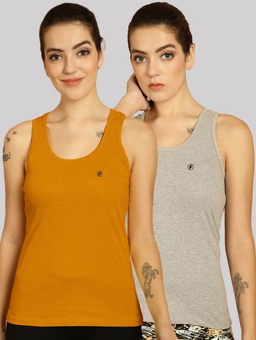pack of 2 multi colored tank top - 20562690 - Very Small Image - 1