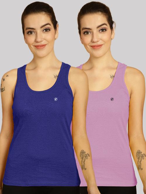 multi colored cotton tank  top - 20562698 - Very Small Image - 1