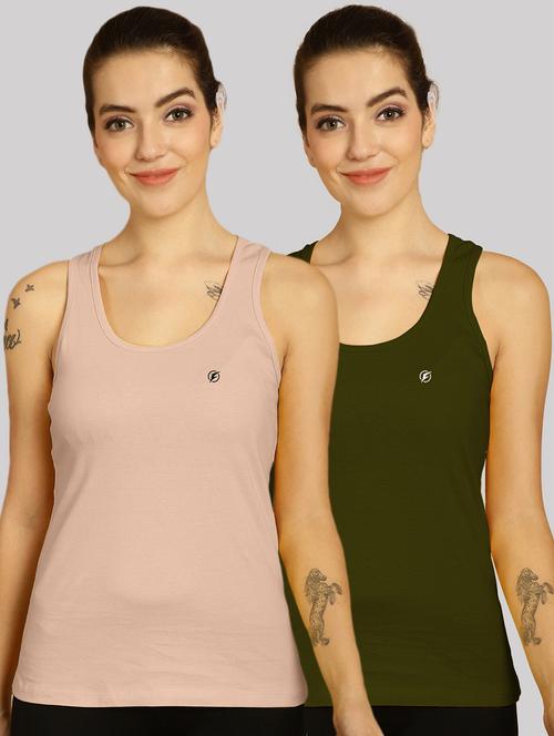 pack of 2 multi colored tank top - 20562768 - Very Small Image - 1
