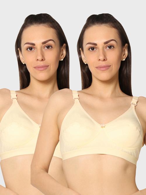 women pack of 2 solid t-shirt bra - 20563819 - Very Small Image - 1