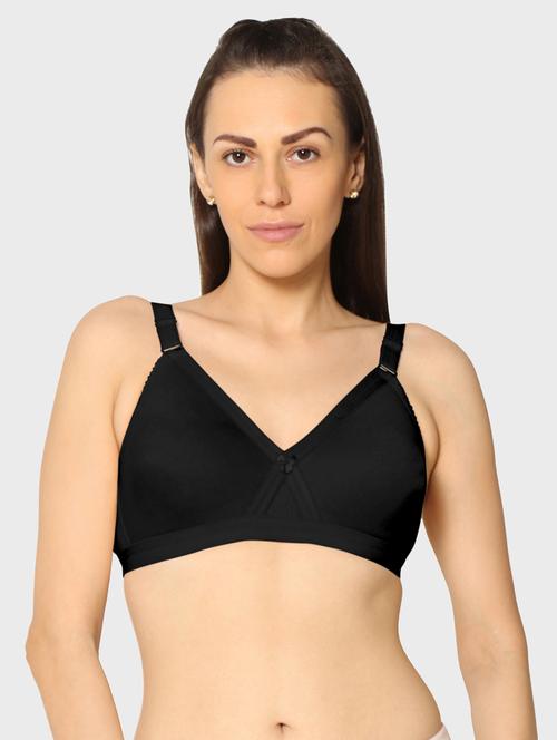 black solid t-shirt bra - 20563916 - Very Small Image - 1