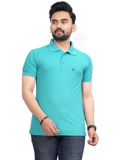 men solid polo t-shirt t-shirt - 20564381 - Very Small Image - 1