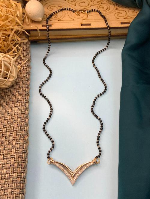 abdesigns gold plated mangalsutra - 20566414 - Very Small Image - 1