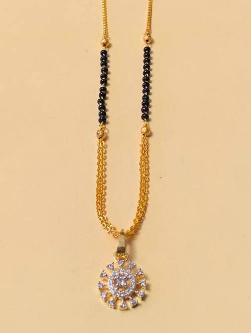 abdesigns gold plated mangalsutra - 20566550 - Very Small Image - 1