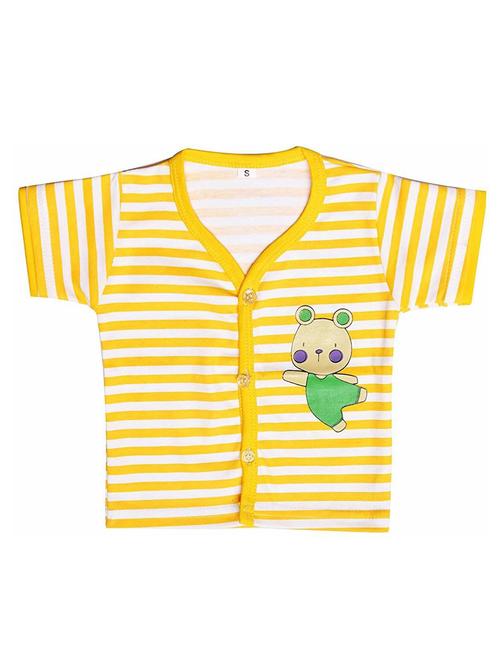 yellow cotton blend t-shirt - 20570398 - Very Small Image - 1
