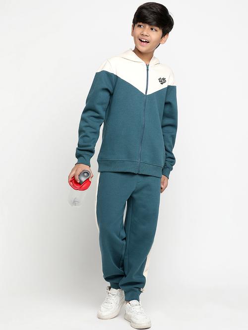 boys color block track suit - 20571200 - Very Small Image - 1