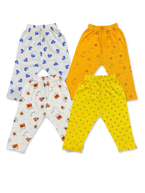 girls set of 4 multi color printed leggings - 20574879 - Very Small Image - 1