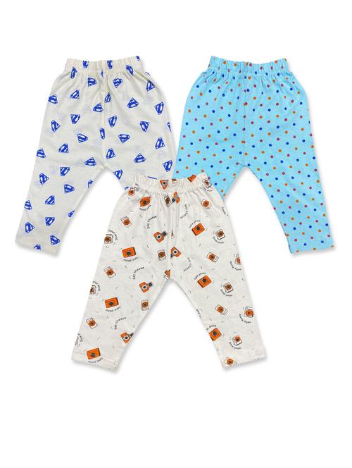 girls set of 3 multi color printed leggings - 20574955 - Very Small Image - 1