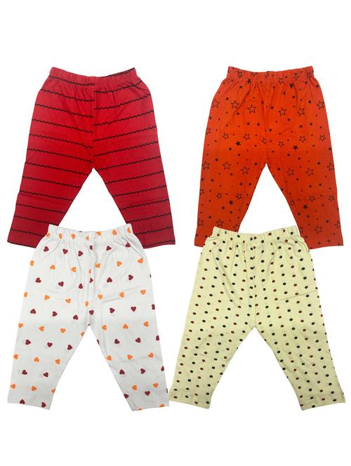girls pack of 4 cotton legging - 20575135 - Very Small Image - 1