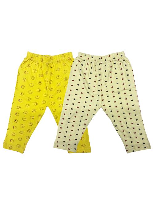 girls pack of 2 cotton leggings - 20575317 - Very Small Image - 1