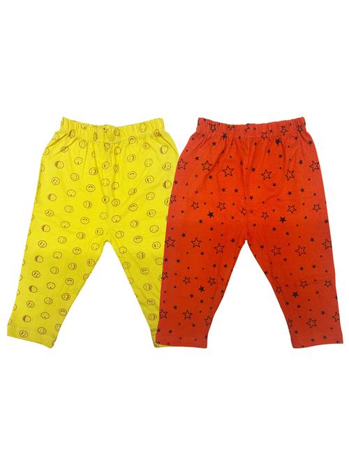 girls set of 2 multi color printed leggings - 20575351 - Very Small Image - 1