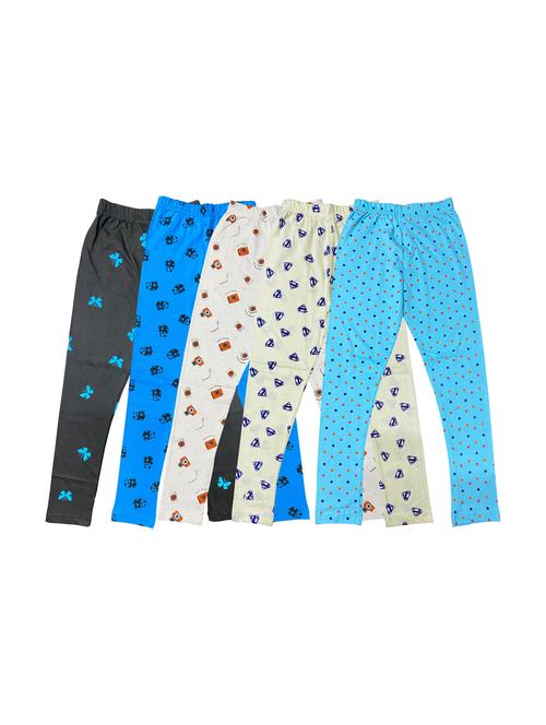 pack of 5 girls printed leggings - 20577722 - Very Small Image - 1