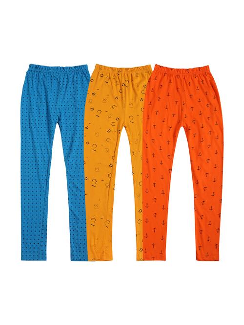 combos pack of cotton blend leggings - 20578247 - Very Small Image - 1