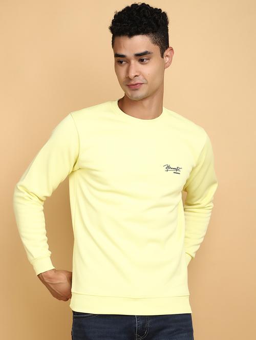 men placement print long sleeve sweatshirt - 20589806 - Very Small Image - 1