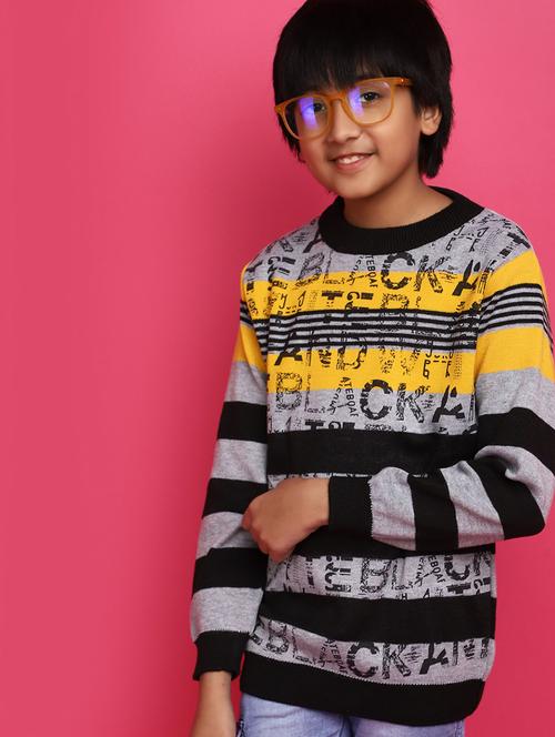 grey acrylic sweatshirt - 20590626 - Very Small Image - 1