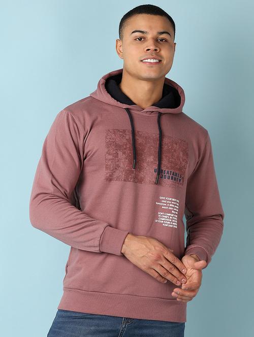 men long sleeved front printed sweatshirt - 20590893 - Very Small Image - 1