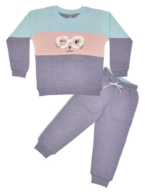 boys color blocked full length twin set - 20592649 - Very Small Image - 1