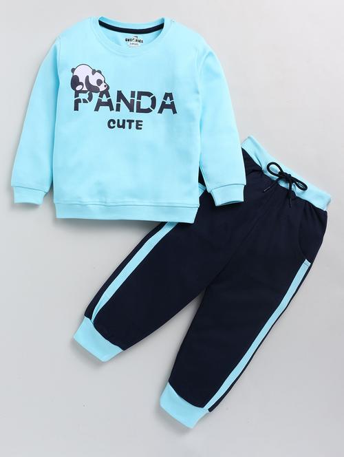 boys printed t-shirt & jogger set - 20592839 - Very Small Image - 1