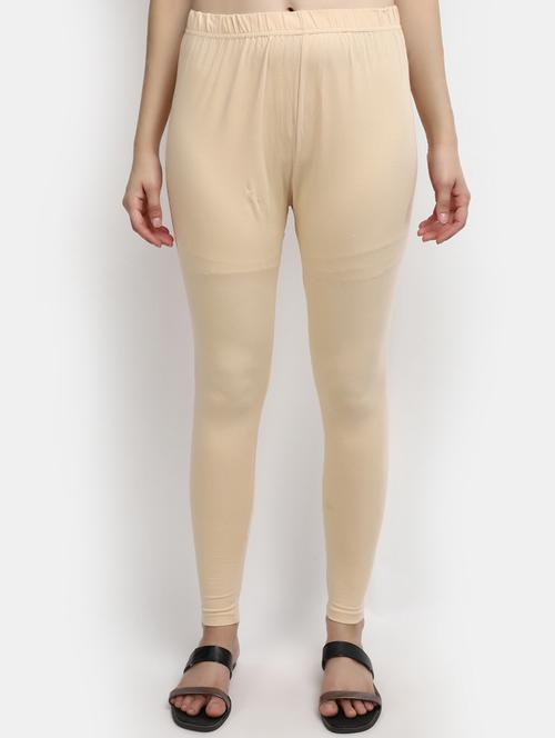 women solid cotton legging - 20594590 - Very Small Image - 1